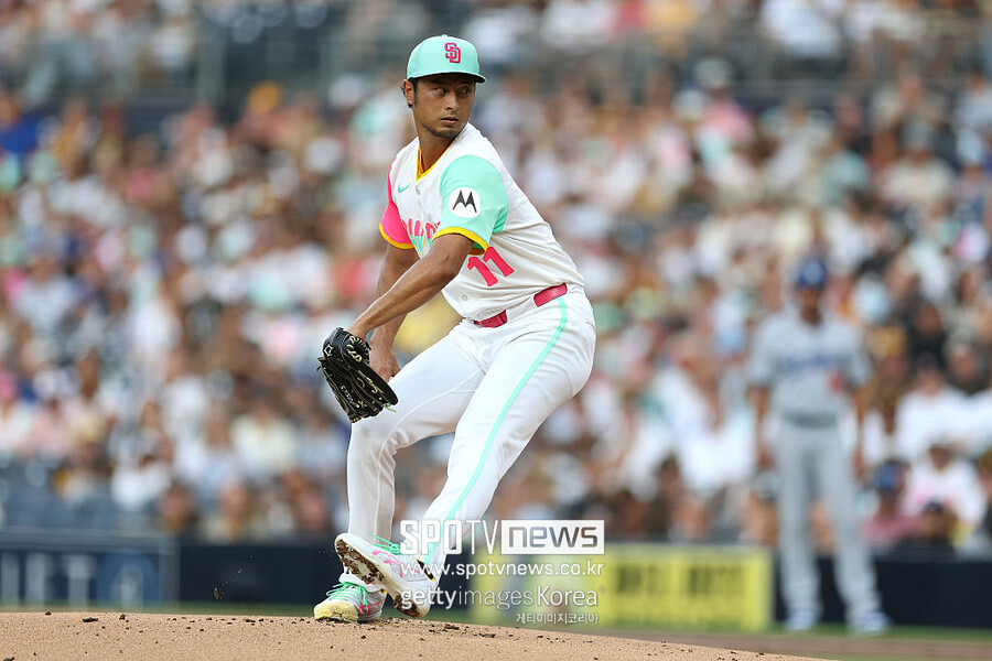 ▲ 샌디에이고 파드리스 다르빗슈 유.