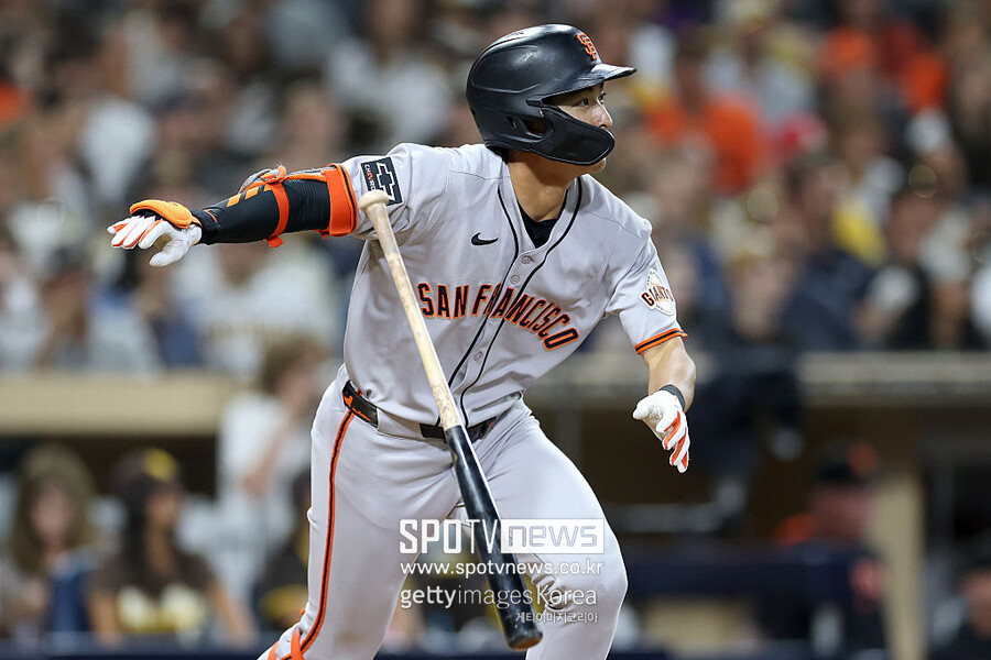 ▲ 23일 밀워키전에서 4타수 무안타에 그치며 연속 경기 안타 행진이 10경기에서 마무리된 이정후