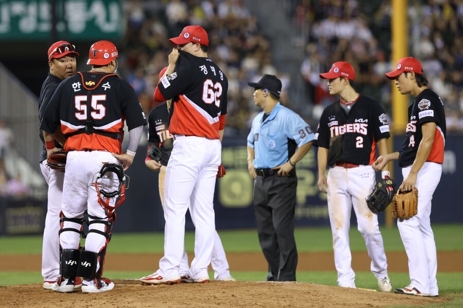 ▲ 최근 9경기에서 1승8패 부진이라는 시즌 최악의 위기에 직면한 KIA ⓒKIA타이거즈