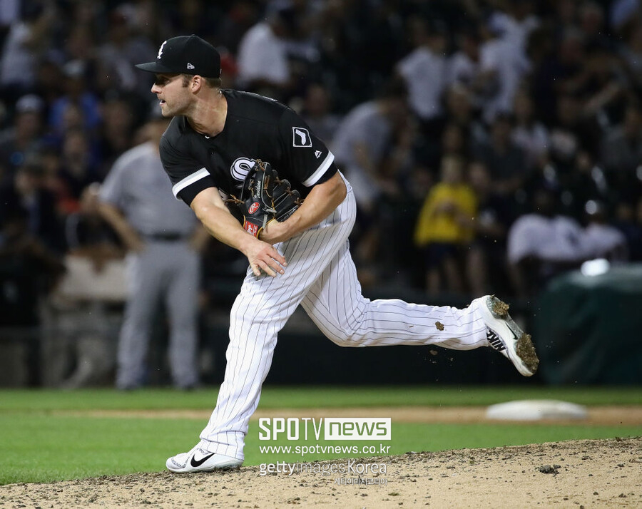 ▲ 맷 데이비슨의 투구 경력은 시카고 화이트삭스 소속이던 2018년에 시작됐다.