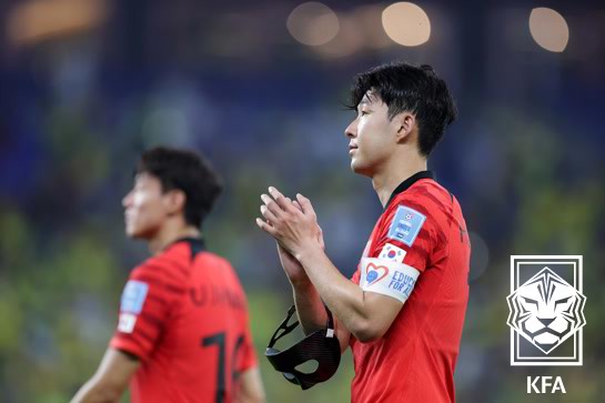 ▲ 손흥민은 자신의 마지막 무대가 될 내년 월드컵을 위해 10년간 몸담았던 토트넘 홋스퍼를 떠나는 결단까지 내렸다. LAFC를 결정한 이유로 "내겐 월드컵이 가장 중요하다. 월드컵을 위해 모든 것을 쏟아부을 수 잇는 환경을 선택했다"라고 했다.  ⓒ대한축구협회