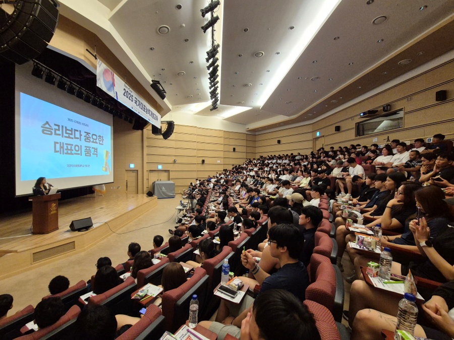 국가대표 대상 품격,윤리교육 사진 ⓒ대한체육회