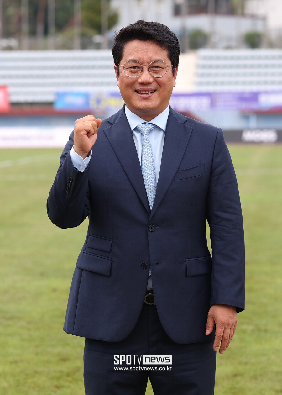 ▲ 한국대학축구연맹 박한동 회장 ⓒ곽혜미 기자