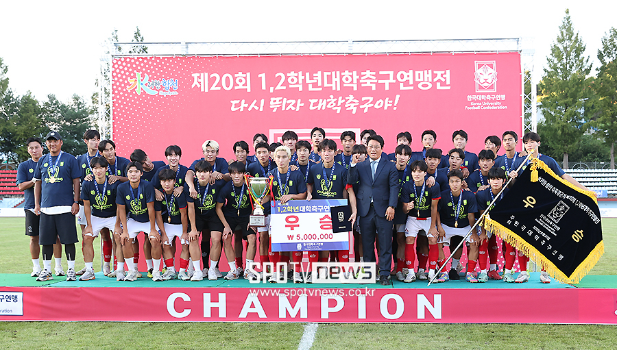 ▲ 한남대 한국대학축구연맹 박한동 회장 ⓒ곽혜미 기자