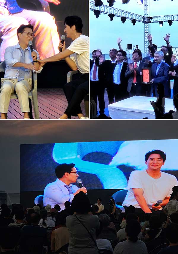 ▲ 배우 배종남이 ‘삼척 해(海)랑 영화제’ 조직위원을 맡아 활약한 모습. 제공|다홍엔터테인먼트