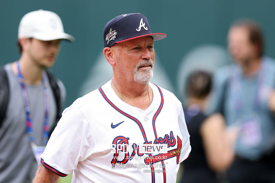 ▲ 브라이언 스니트커 애틀랜타 브레이브스 감독.
