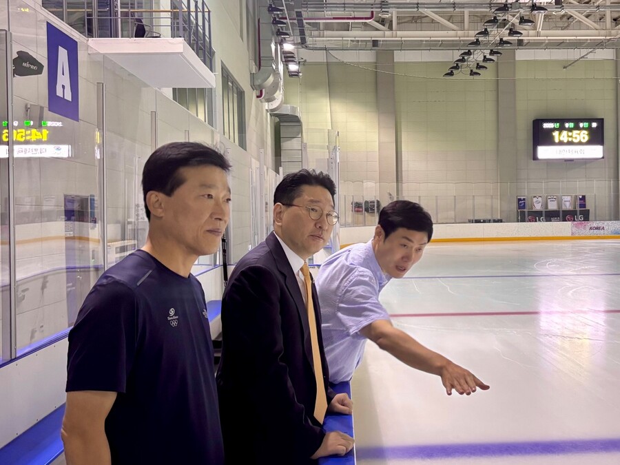 대한사이클연맹 이상현 회장이 9일 진천 국가대표선수촌을 방문했다. ⓒ대한사이클연맹