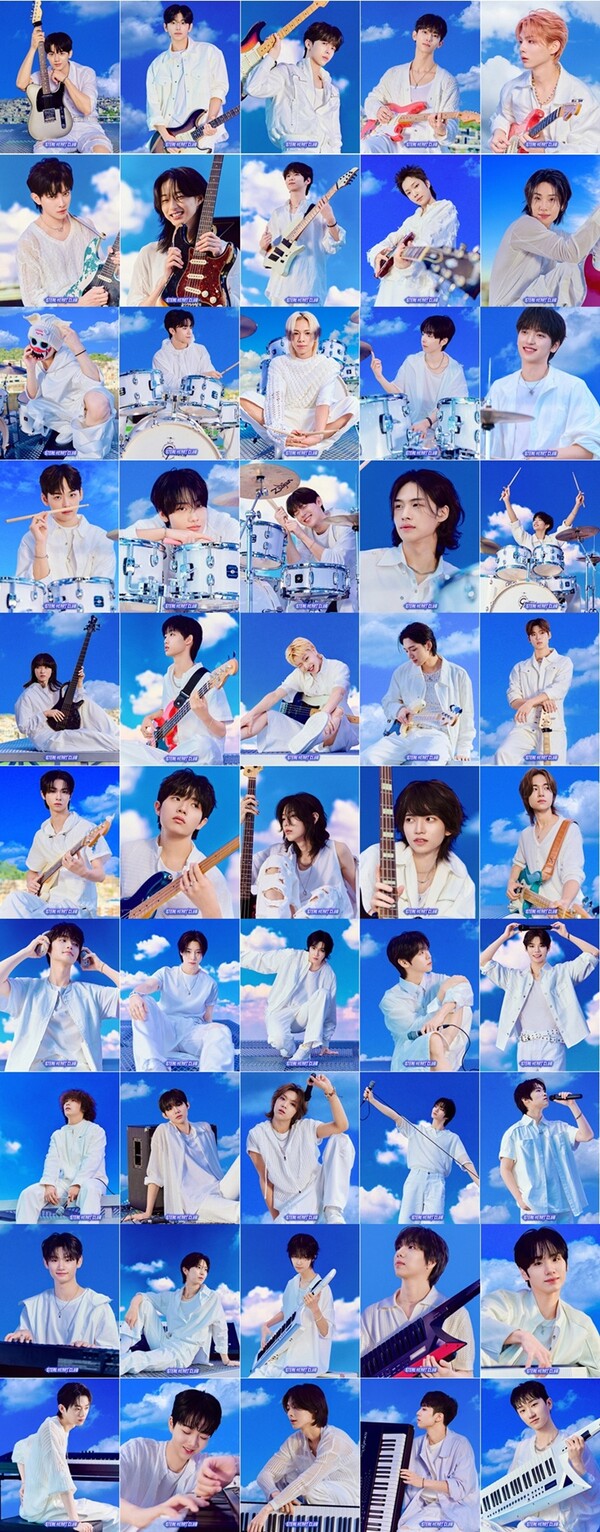 ▲ Mnet 밴드 서바이벌 '스틸하트클럽' 참가자 50인의 프로필. 제공|Mnet