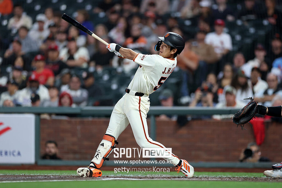 ▲ 이정후의 2루타는 9월 들어 처음으로 나왔다.