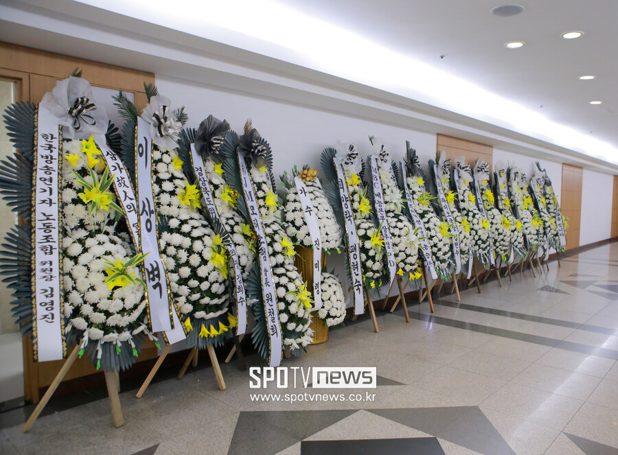 ▲ 고 전유성 빈소 ⓒ사진공동취재단