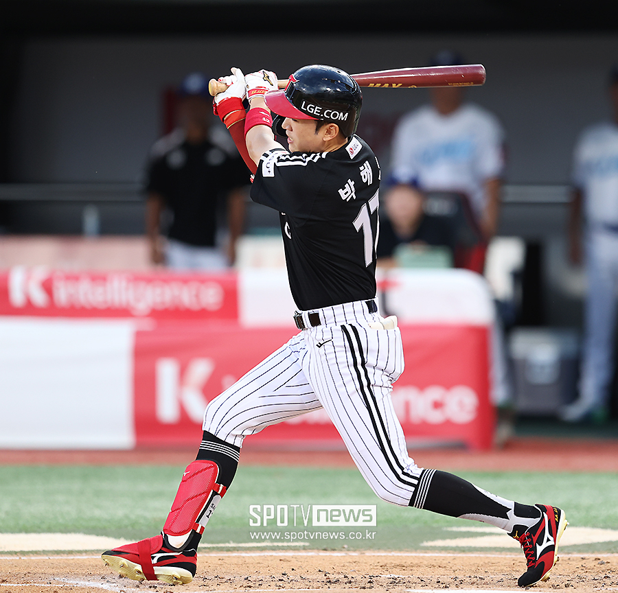 ▲ 올 시즌 성적은 물론 주장으로서의 몫도 완벽하게 수행하고 있는 박해민 ⓒ곽혜미 기자