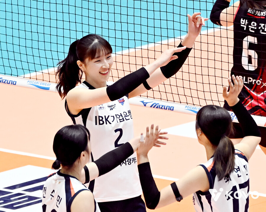 ▲ IBK기업은행 이주아 ⓒKOVO