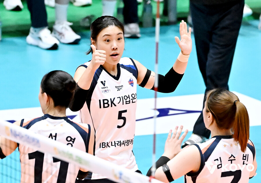 ▲ IBK기업은행 김하경 ⓒKOVO