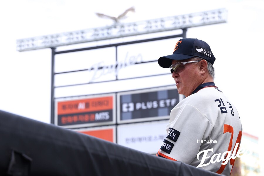 ▲ 김경문 감독 ⓒ한화이글스