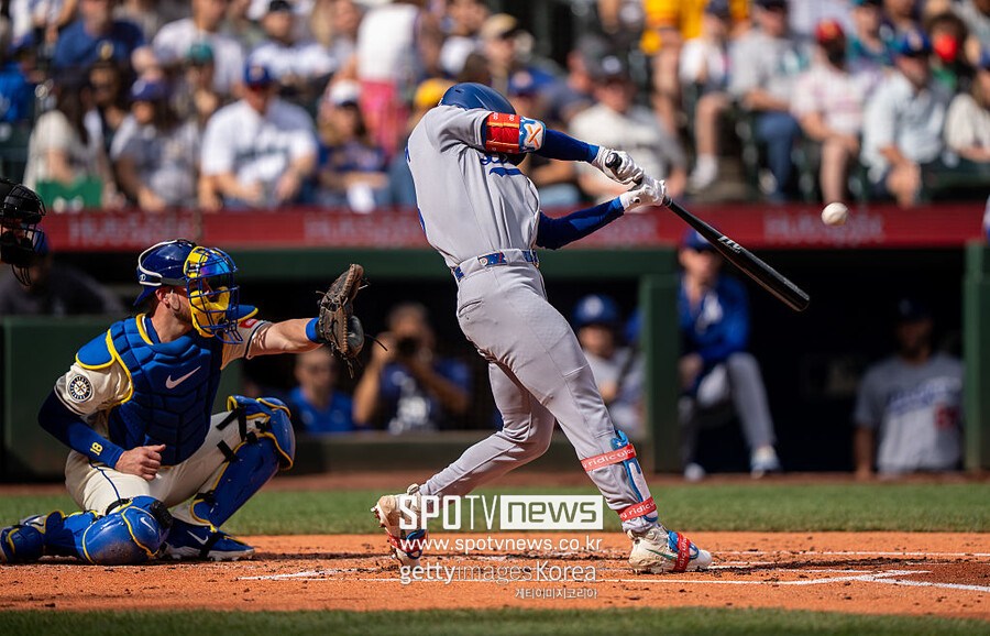 ▲ LA 다저스 김혜성이 정규 시즌 최종전에서 시즌 3호 홈런을 터뜨렸다.