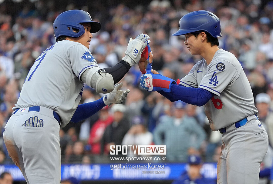 ▲ 김혜성과 오타니 쇼헤이.