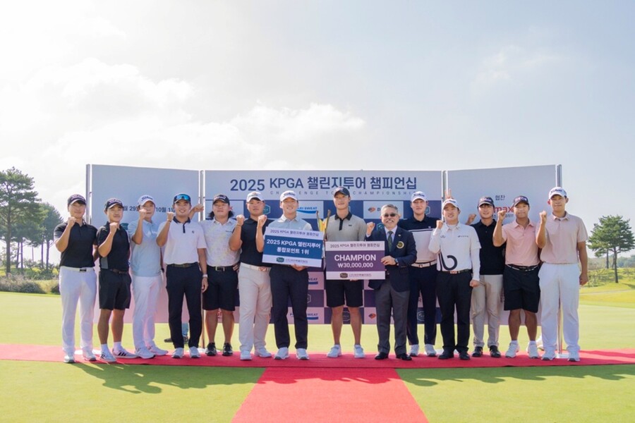 시즌 시상식에 참여한 선수들 ⓒKPGA