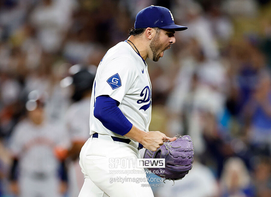 ▲ LA 다저스 불펜 투수 알렉스 베시아.