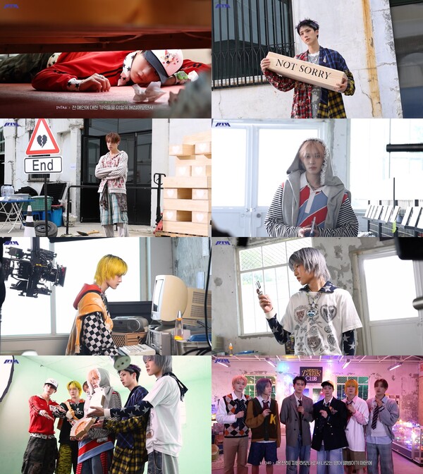 ▲ 피원하모니 신곡 '엑스' 뮤직비디오 비하인드 영상. 제공|FNC엔터테인먼트