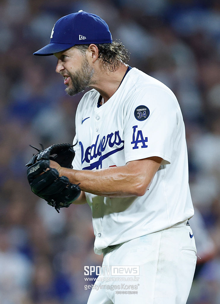 ▲ LA다저스 클레이튼 커쇼. 내셔널리그 디비전시리즈 로스터에 합류한다.