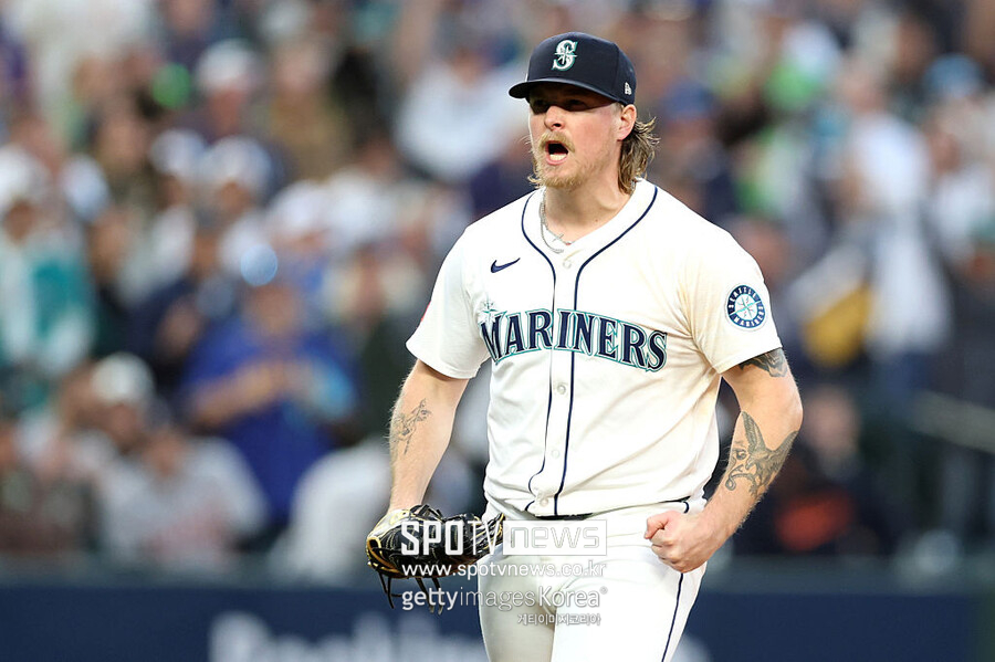 ▲ 위기 탈출에 포효하는 시애틀 게이브 스파이어.