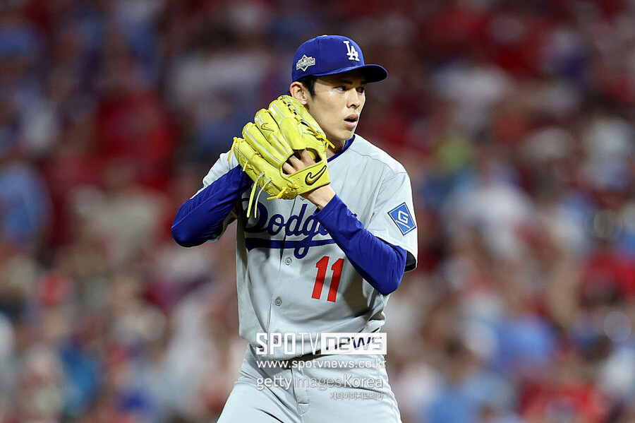 ▲ 2025 가을 야구에서 LA 다저스 뒷문을 책임지고 있는 사사키 로키.