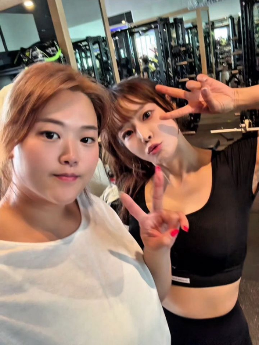 ▲ 미나(오른쪽)과 시누이 박수지씨.  출처|박수지 인스타그램