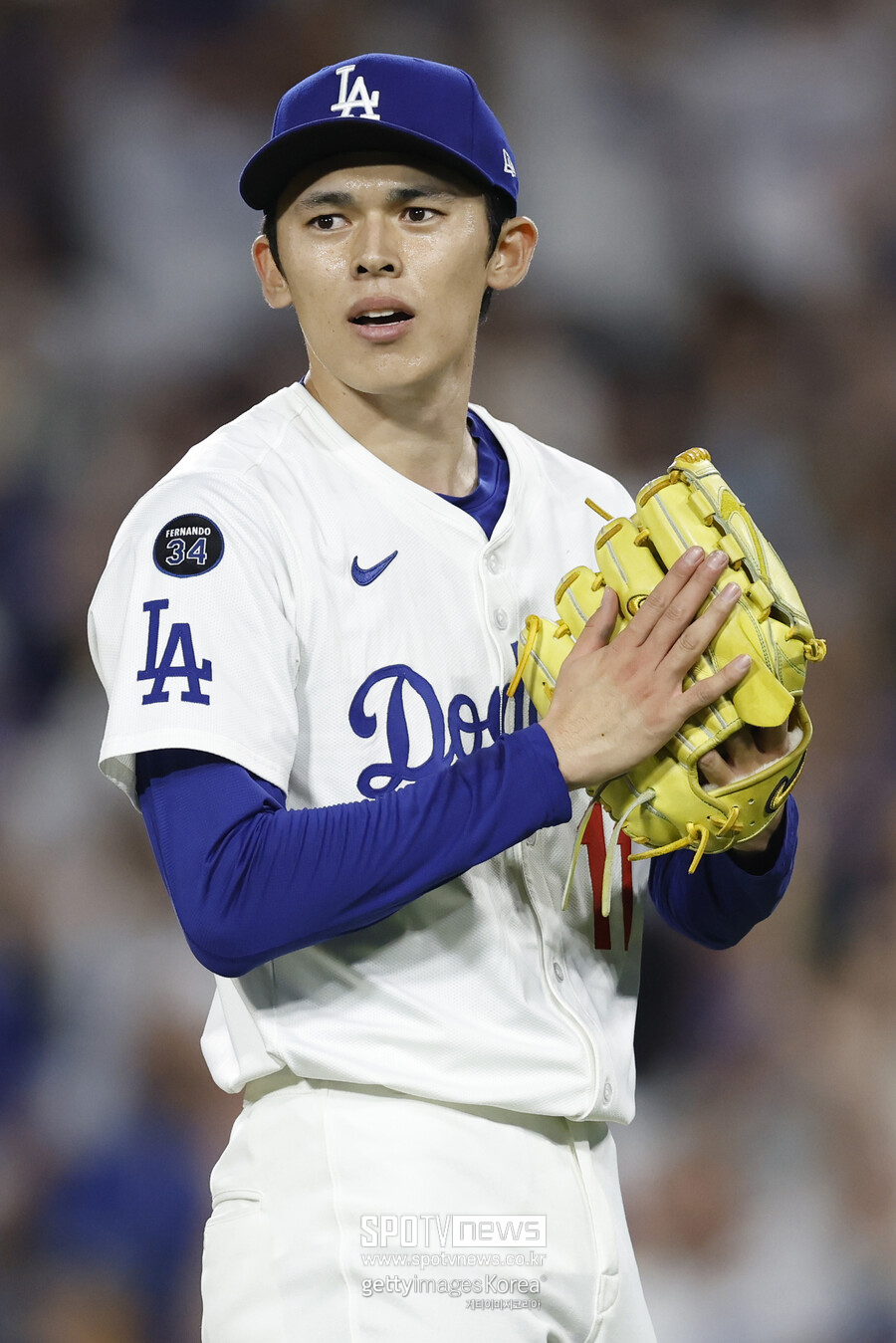▲ 가을 야구에서 LA 다저스 뒷문을 책임지고 있는 사사키 로키