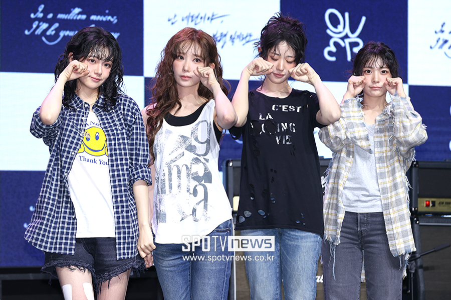 ▲ QWER 쵸단 ⓒ곽혜미 기자