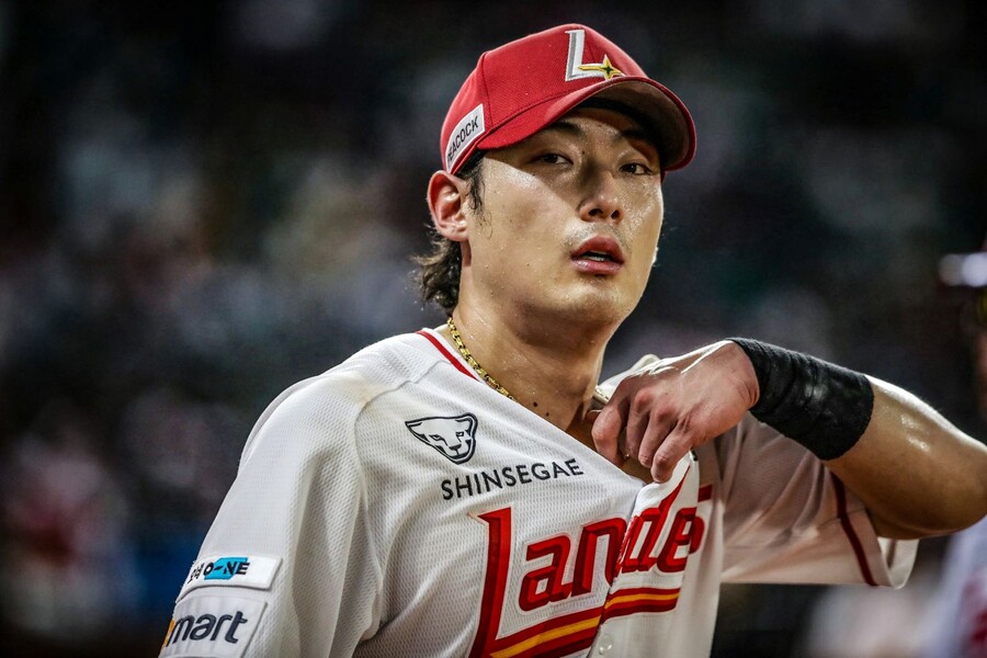 ▲ 올해 가을 무대에서 현재의 상승세가 큰 주목을 받고 있는 최지훈 ⓒSSG랜더스