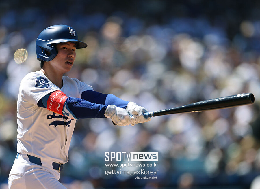 ▲ 다저스가 포스트시즌 4경기를 치른 가운데 아직 출전 기회를 잡지 못하고 있는 김혜성