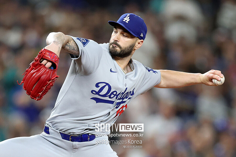 ▲ LA 다저스가 마무리를 맡겼던 태너 스캇.