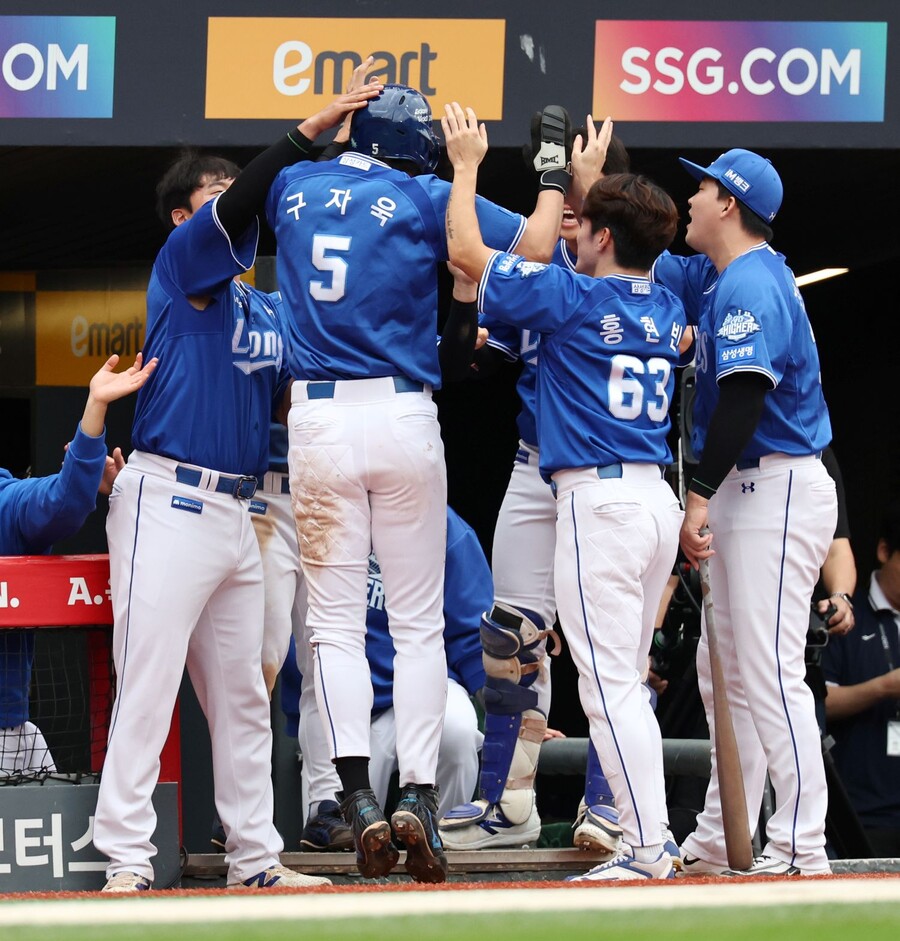 ▲ 삼성은 구자욱이 반드시 살아나 다시 팀 타선을 이끌 것이라 믿어 의심치 않고 있다 ⓒ연합뉴스