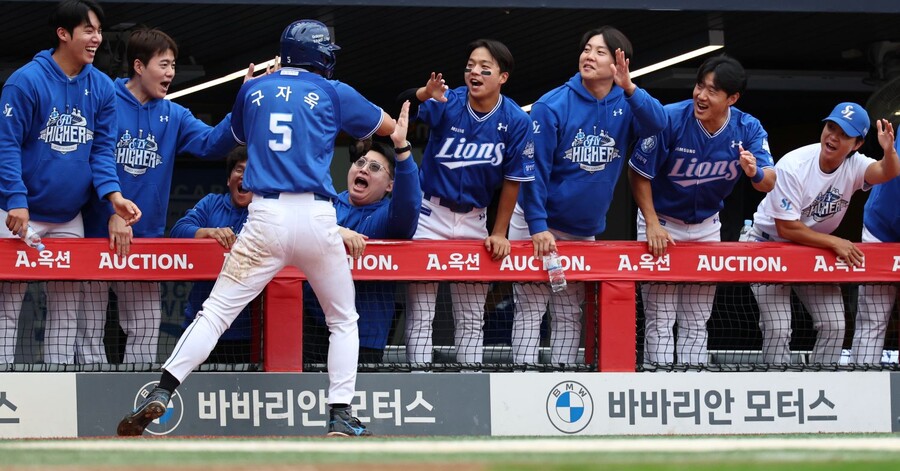 ▲ 삼성의 가을야구 키를 여전히 쥐고 있는 구자욱의 반등 시점에 관심이 모이고 있다 ⓒ연합뉴스