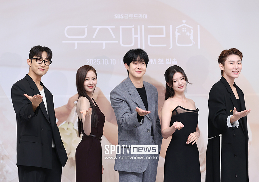 ▲ 배나라 신슬기 최우식 정소민 서범준 ⓒ곽혜미 기자