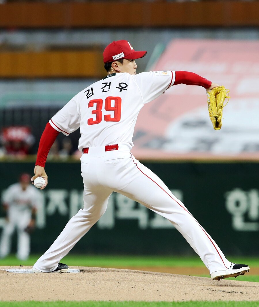 ▲ 김건우 ⓒSSG 랜더스