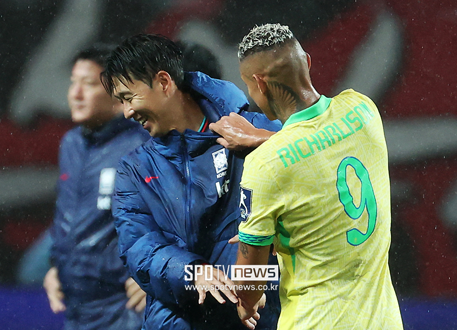 ▲ 손흥민 히샬리송 ⓒ곽혜미 기자