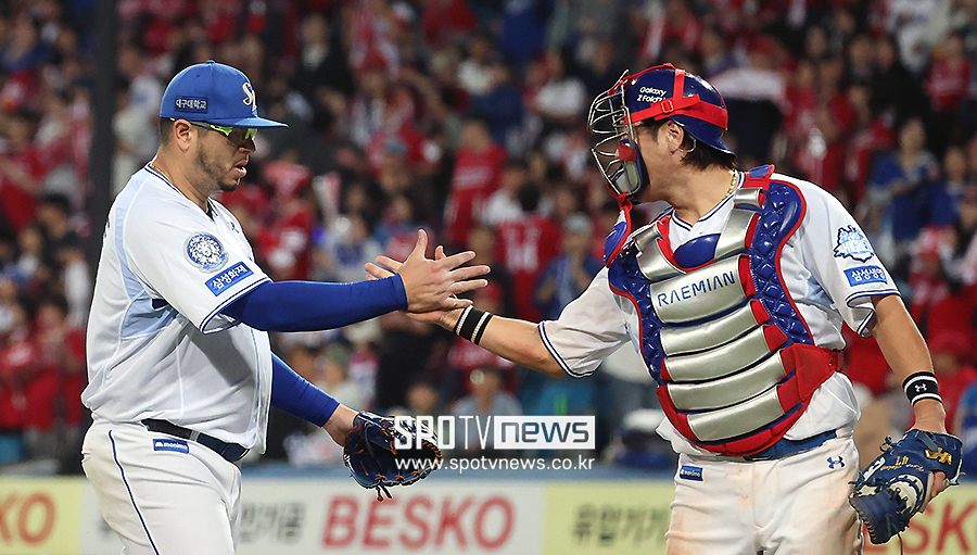 ▲ 후라도 강민호 ⓒ곽혜미 기자