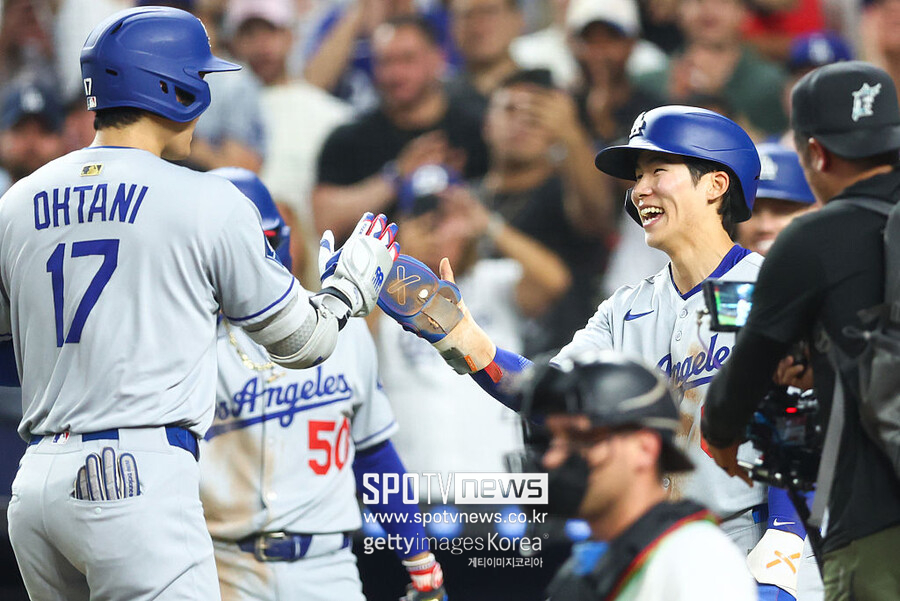 ▲ 오타니 쇼헤이와 김혜성.