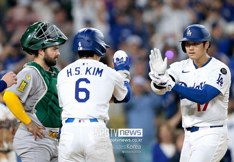 ▲ 오타니 쇼헤이와 김혜성.