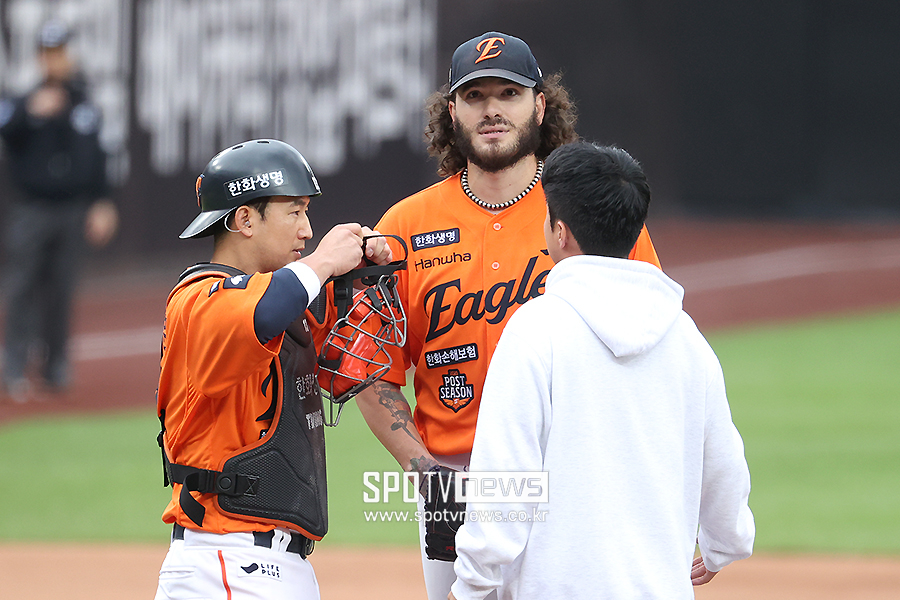 ▲ 최재훈 폰세 ⓒ곽혜미 기자