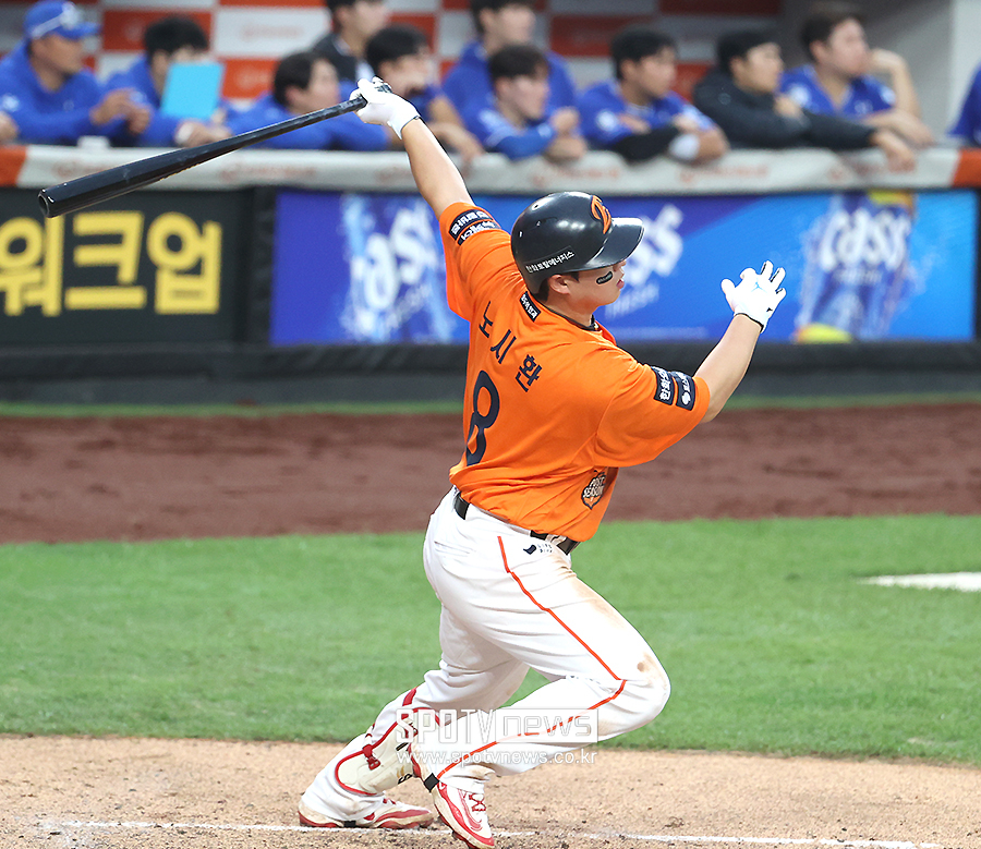 ▲ 노시환 ⓒ곽혜미 기자