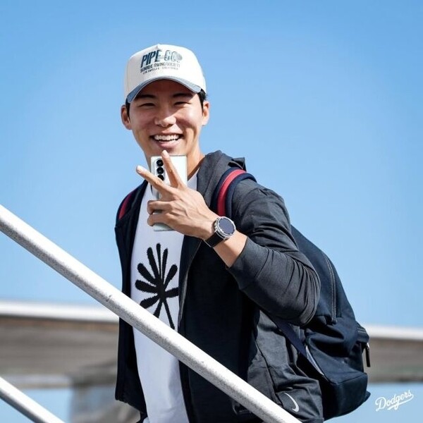 ▲ 김혜성은 언젠가 올 기회에 대비하며 최선을 다하겠다는 각오를 드러내고 있다 ⓒLA다저스 SNS 갈무리