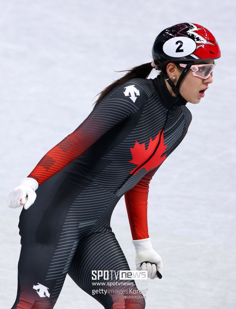 ▲ 캐나다 쇼트트랙 간판으로 떠오른 코트니 사로.