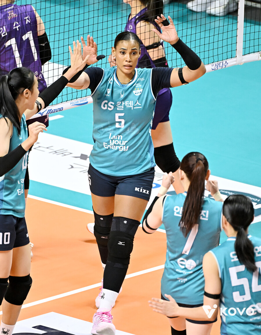 ▲ 지젤 실바 ⓒKOVO