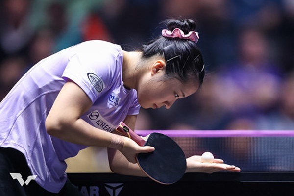 ▲ 최근 WTT 시리즈에서 연이어 준결승에 오르고, 세계 정상급 선수들과의 대결에서도 위축되지 않는 모습을 보여준 신유빈이 이번 프랑크푸르트 대회 연속 4강 진입을 통해 세계 정상권 진입을 알리기 시작했다. ⓒ WTT