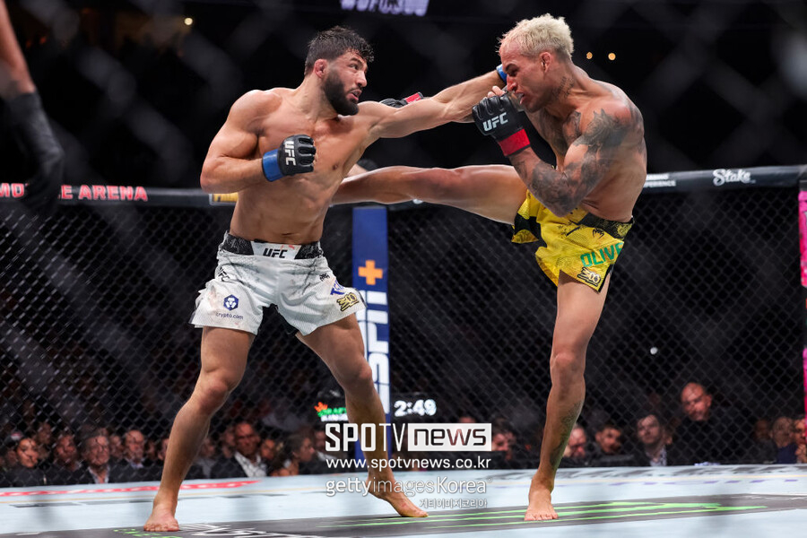 ▲ 아르만 사루키안은 직전 경기에서 찰스 올리베이라를 상대로 승리를 거뒀다.