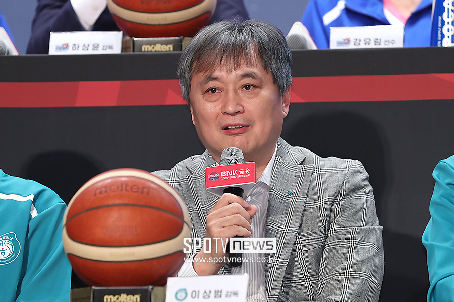 ▲ 하나은행 이상범 감독 ⓒ곽혜미 기자