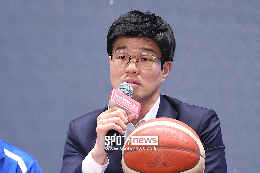 ▲ 삼성생명 하상윤 감독 ⓒ곽혜미 기자