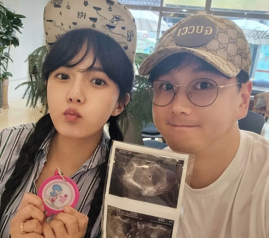 ▲ 강은비(왼쪽), 변준필. 출처| 강은비 SNS